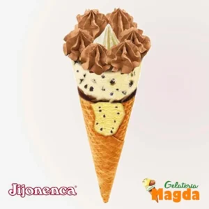 Maxi Jicono Vainilla Cookies Helado en Cono