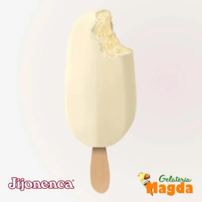Gran Bombón Blanco Helado en Paleta